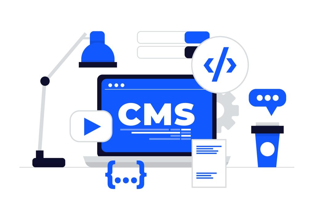 Graphic showcasing A23i Web Labs' web development process, featuring a developer working on a sleek website interface, with code and design tools on multiple screens, symbolizing creativity, technical expertise, and seamless user experience.