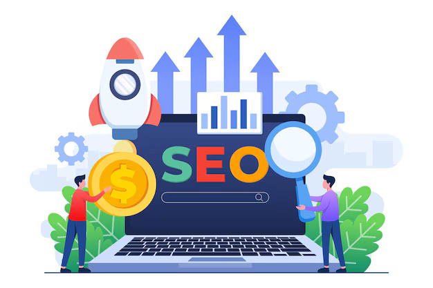 A23i Web Labs SEO optimization section image, illustrating strategies for improving search engine rankings and enhancing online visibility.